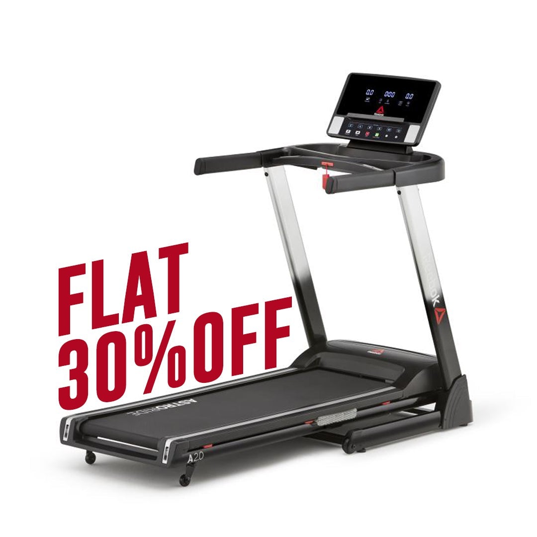 Reebok One of the sport brand which now selling a wide range of cardio product like treadmill, upright bike and elliptical as fit4elite selling one of the best series of reebok is astro series you can have Flat 30% discount on products  