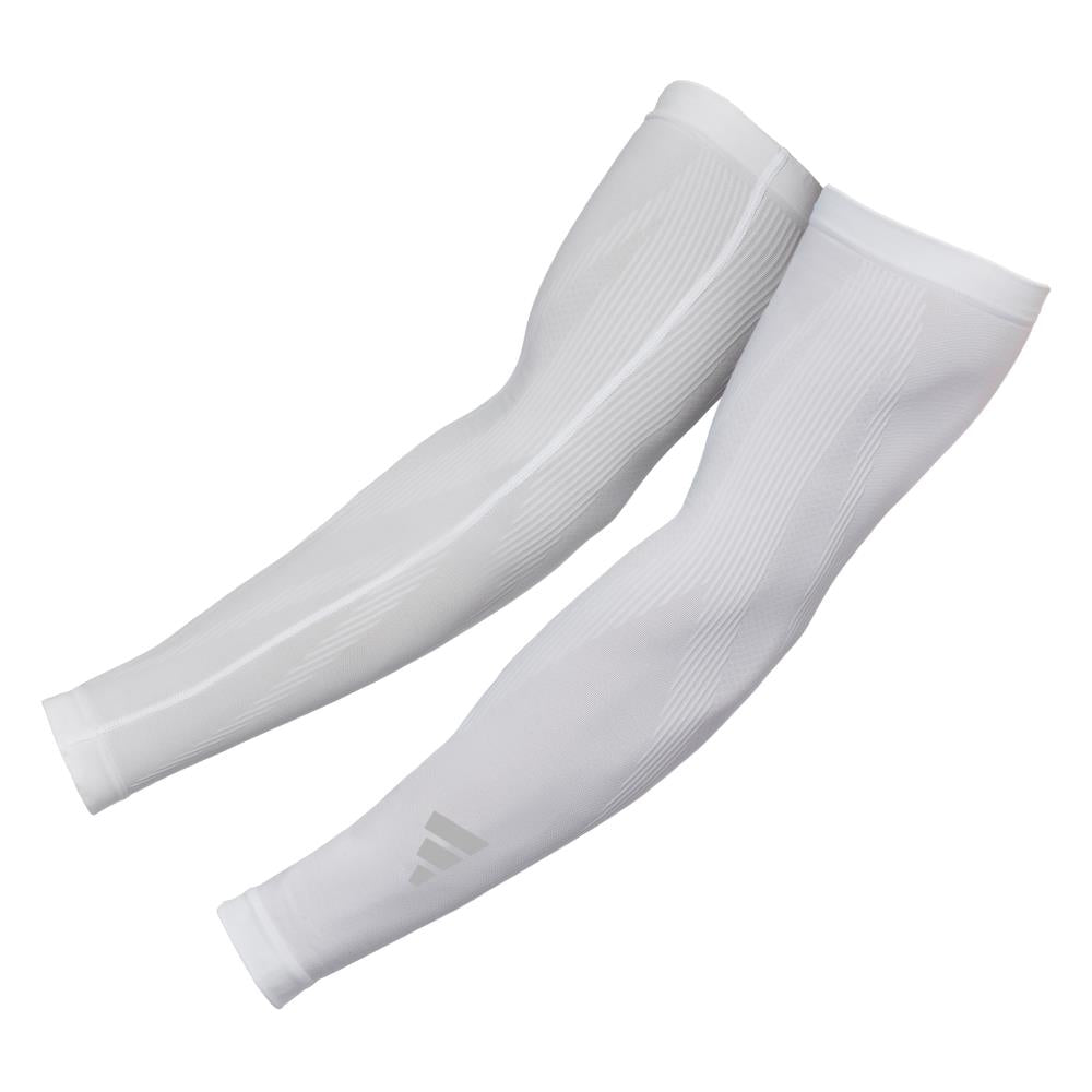 Adidas Compression Arm Sleeve White S/M