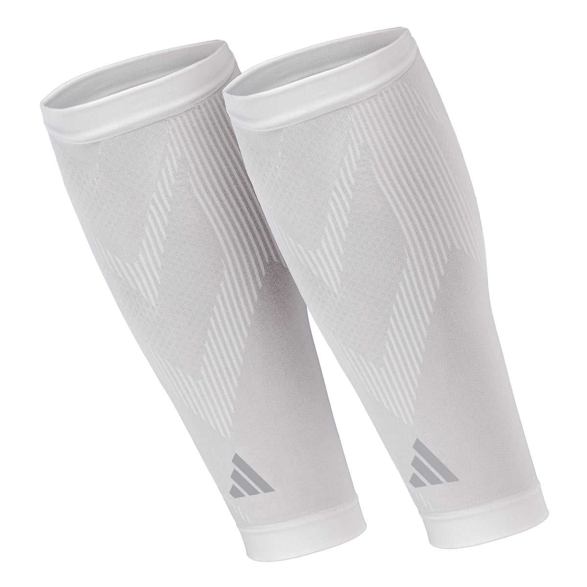Adidas Compression Calf Sleev White S/M
