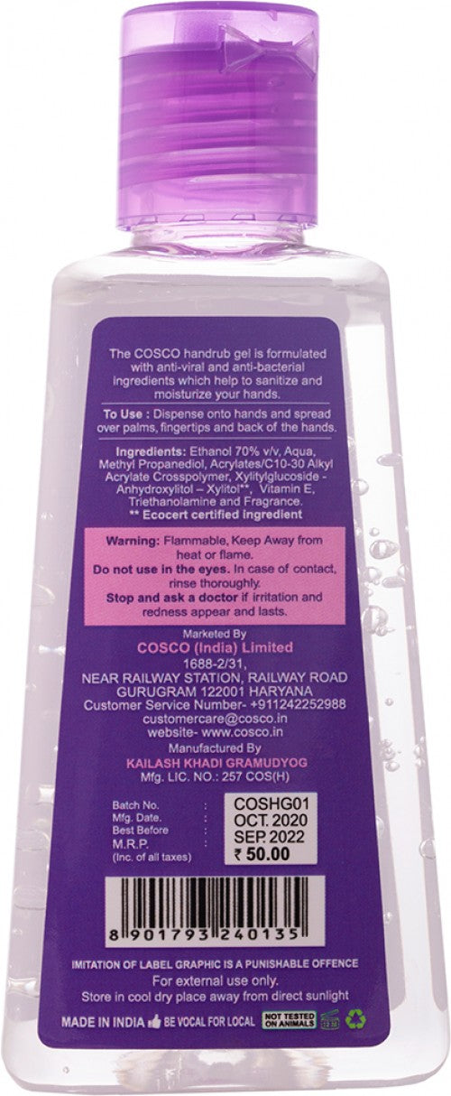 Cosco Sanitizer Hand Rub Gel 100ml