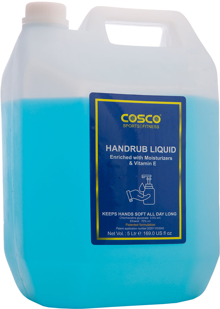 Cosco Sanitizer Hand Rub Liquid Can 5Ltr